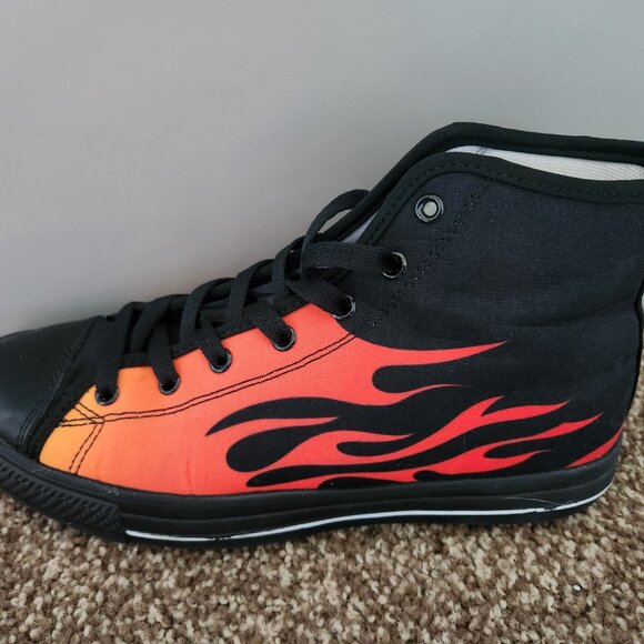 Fire flame high tops - Picture 3 of 7